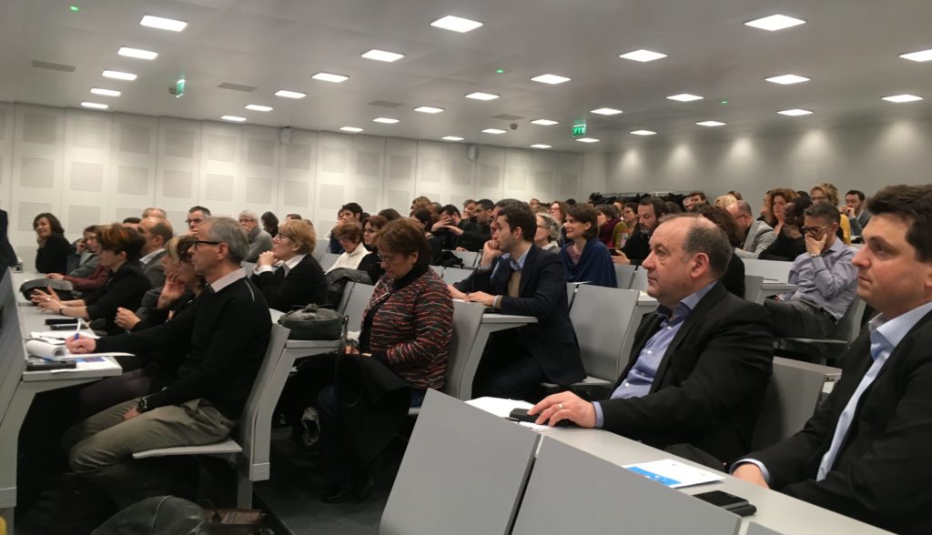 Plus de 100 managers au premier événement d'efficience collaborative inter fonctions publique en région Auvergne-Rhône-Alpes le 1er mars 2018 à l'IRA de Lyon